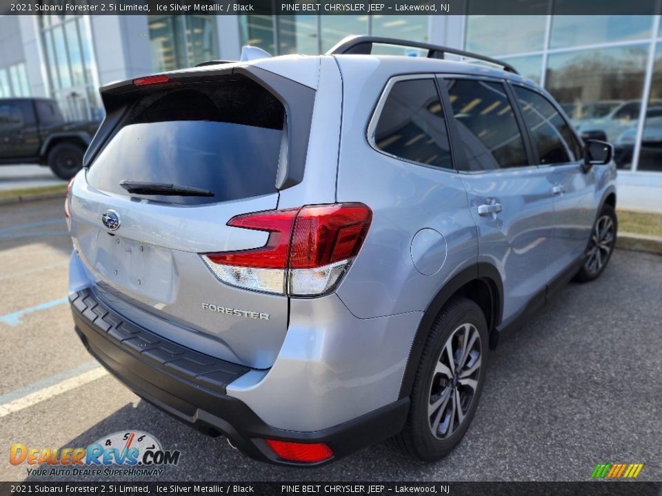 2021 Subaru Forester 2.5i Limited Ice Silver Metallic / Black Photo #7