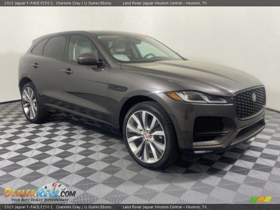 2023 Jaguar F-PACE P250 S Charente Gray / Lt Oyster/Ebony Photo #12