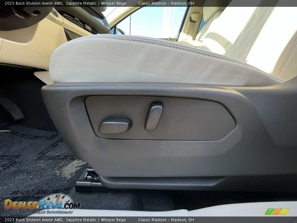 2023 Buick Envision Avenir AWD Sapphire Metallic / Whisper Beige Photo #7