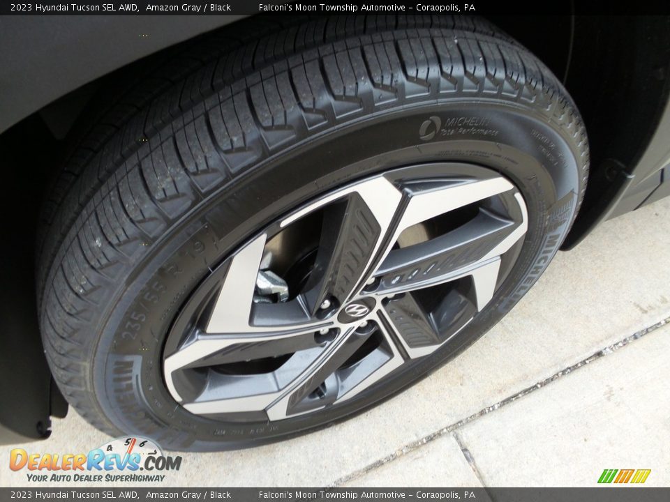 2023 Hyundai Tucson SEL AWD Amazon Gray / Black Photo #10