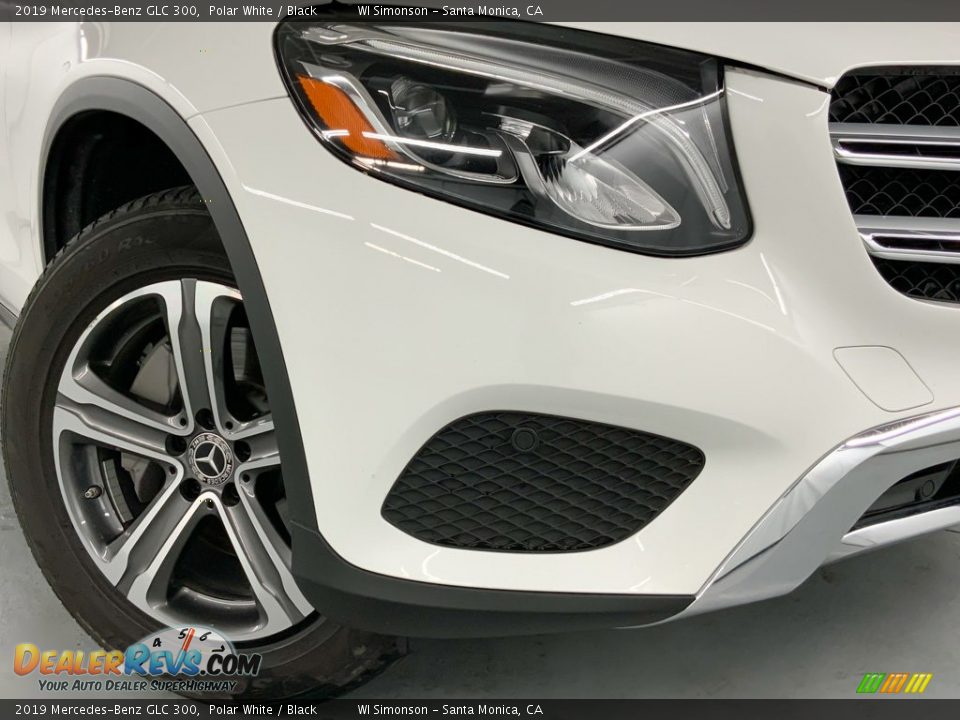 2019 Mercedes-Benz GLC 300 Polar White / Black Photo #3