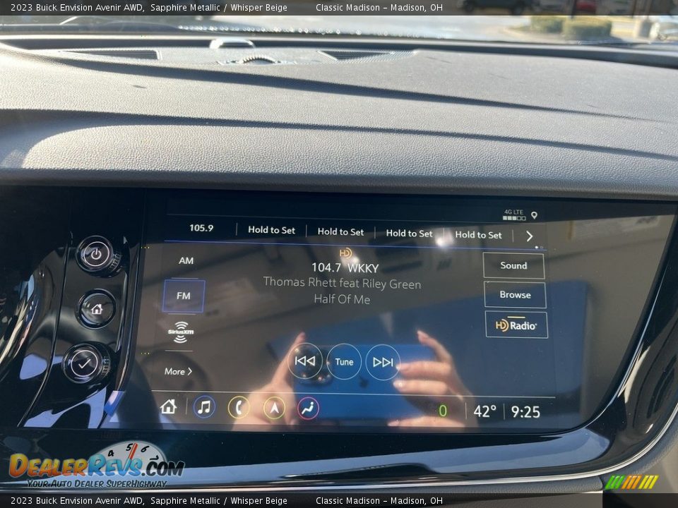 2023 Buick Envision Avenir AWD Sapphire Metallic / Whisper Beige Photo #11