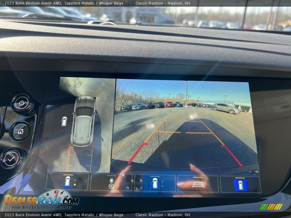 2023 Buick Envision Avenir AWD Sapphire Metallic / Whisper Beige Photo #12