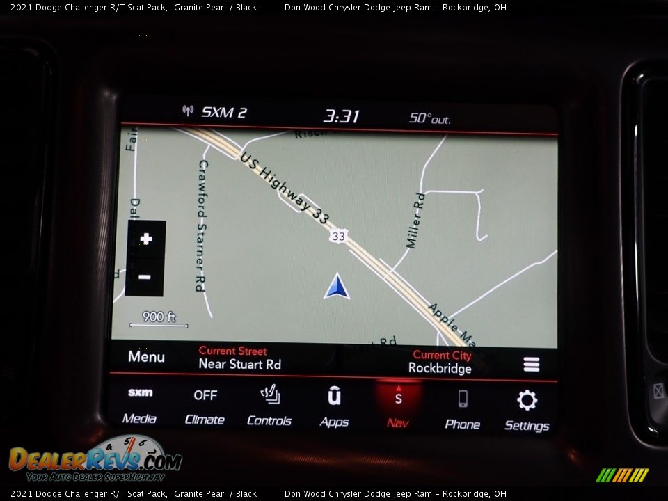 2021 Dodge Challenger R/T Scat Pack Granite Pearl / Black Photo #5