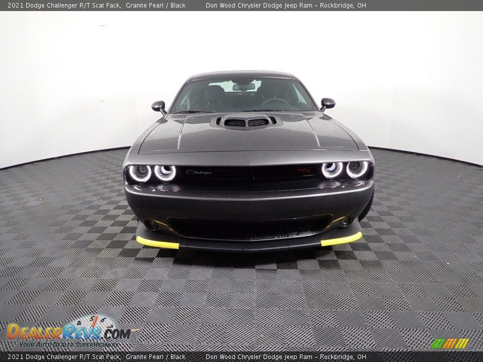 2021 Dodge Challenger R/T Scat Pack Granite Pearl / Black Photo #6