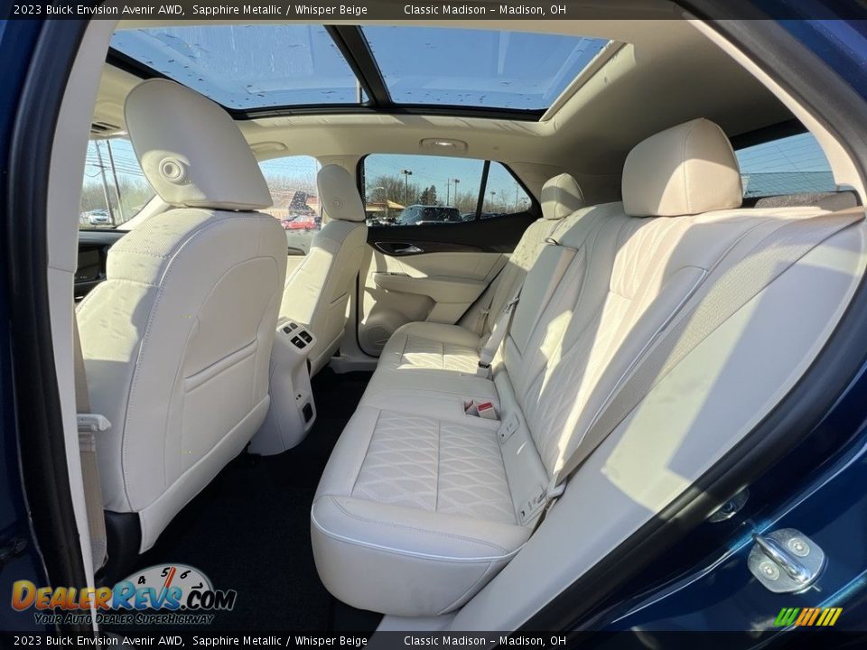 Rear Seat of 2023 Buick Envision Avenir AWD Photo #17