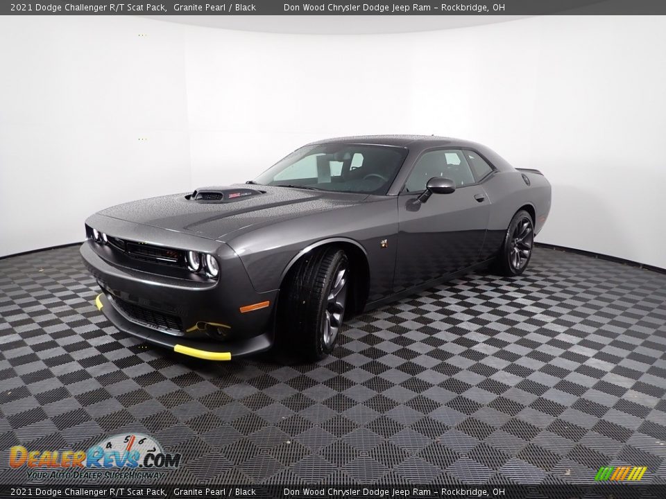 2021 Dodge Challenger R/T Scat Pack Granite Pearl / Black Photo #7
