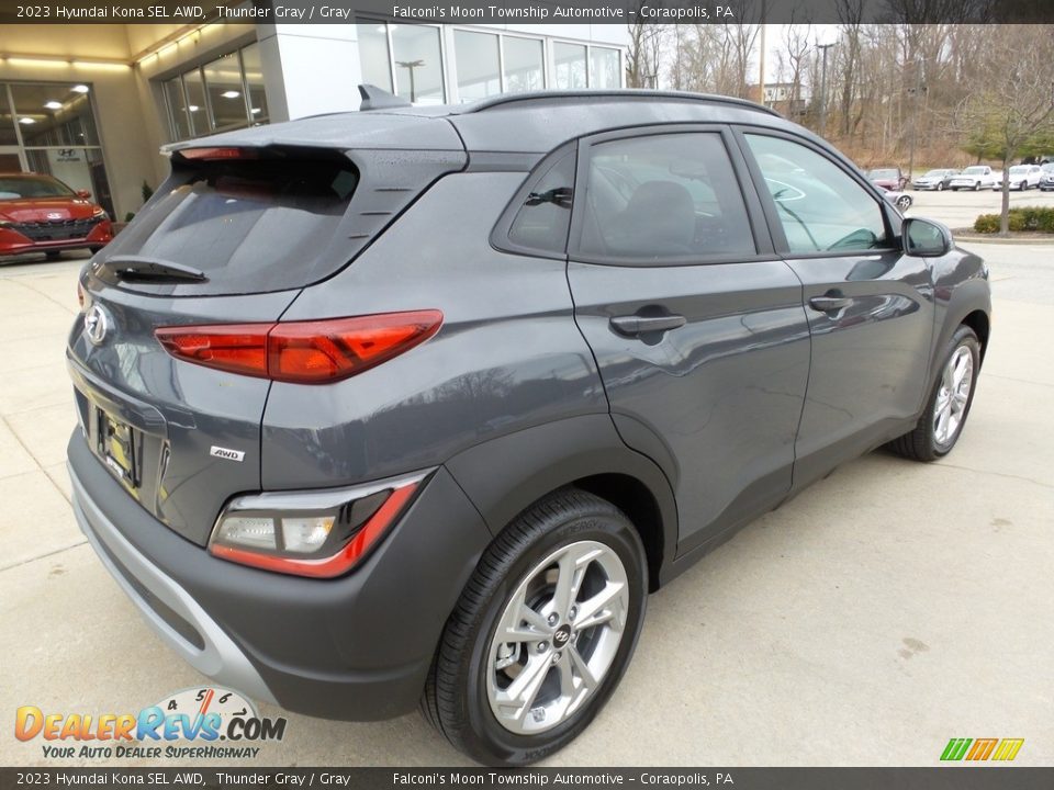 2023 Hyundai Kona SEL AWD Thunder Gray / Gray Photo #2