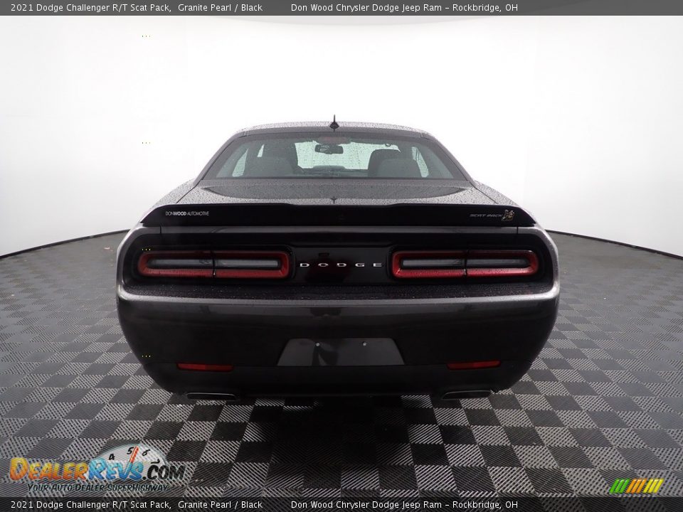 2021 Dodge Challenger R/T Scat Pack Granite Pearl / Black Photo #9