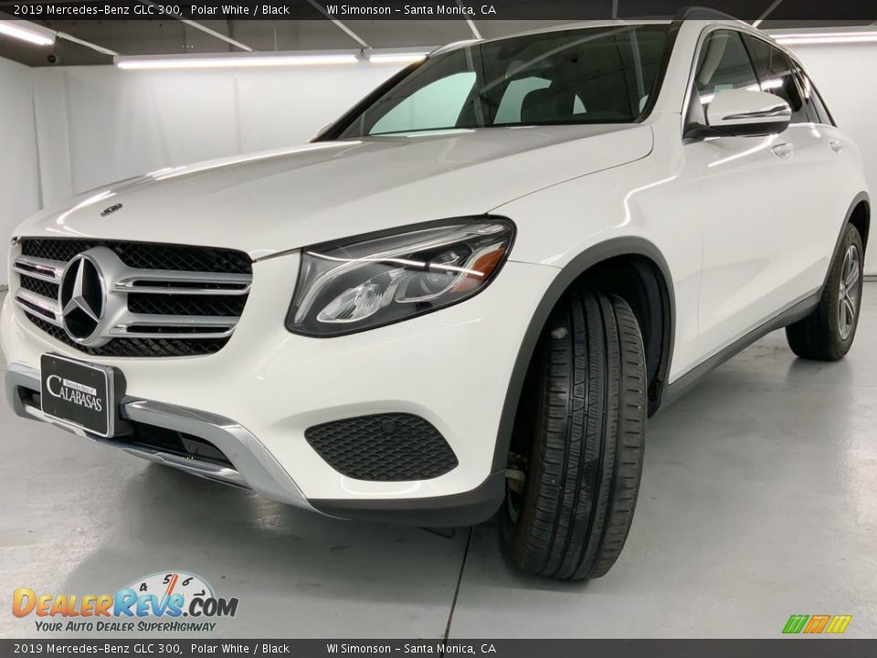 2019 Mercedes-Benz GLC 300 Polar White / Black Photo #14