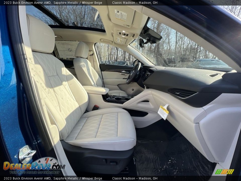 Front Seat of 2023 Buick Envision Avenir AWD Photo #19