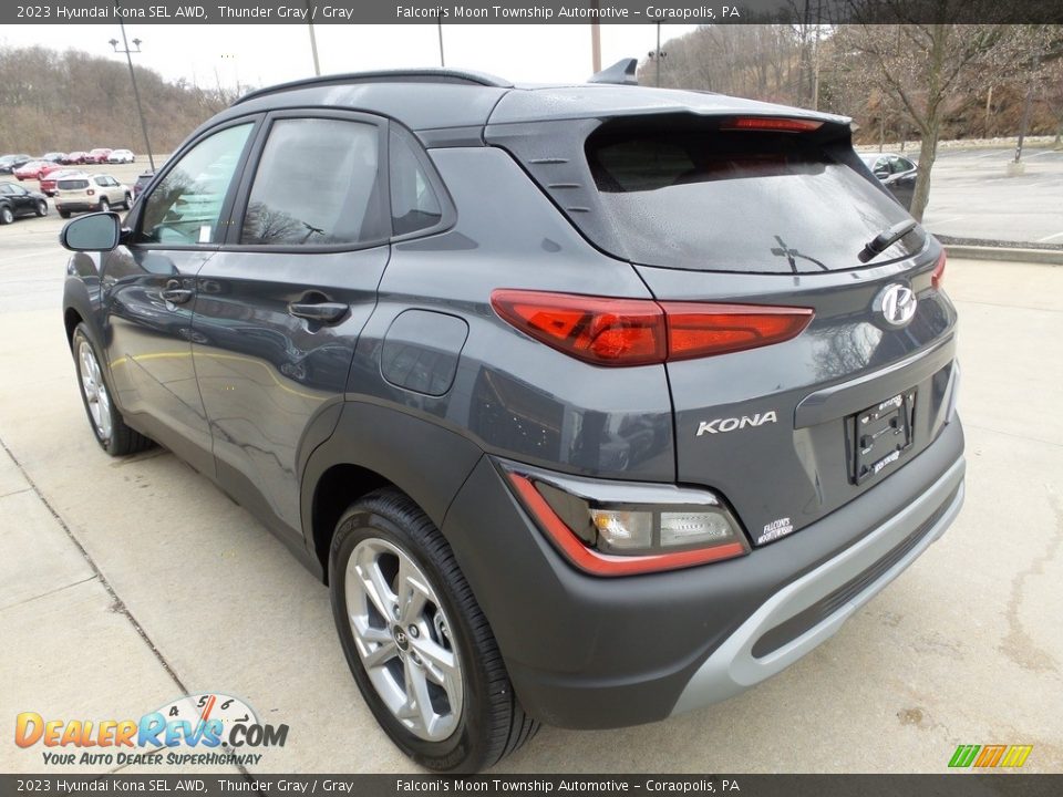 2023 Hyundai Kona SEL AWD Thunder Gray / Gray Photo #5