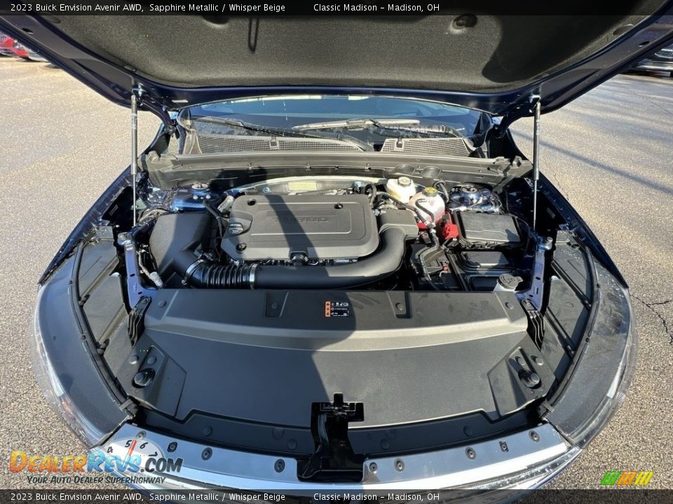 2023 Buick Envision Avenir AWD Sapphire Metallic / Whisper Beige Photo #20