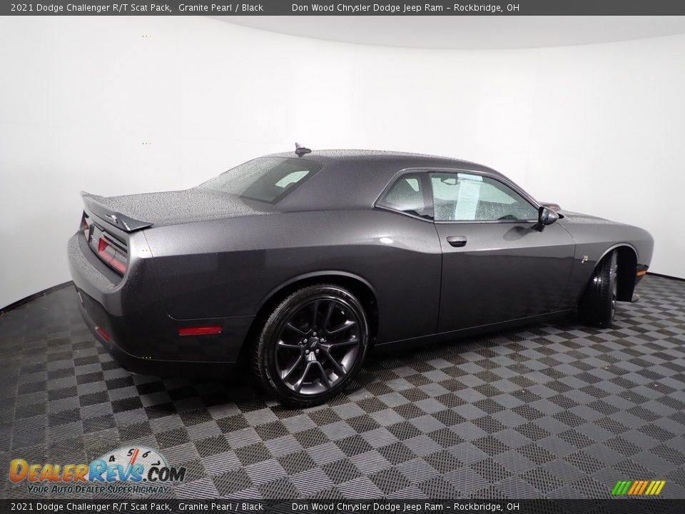 2021 Dodge Challenger R/T Scat Pack Granite Pearl / Black Photo #12