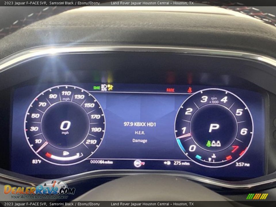 2023 Jaguar F-PACE SVR Gauges Photo #15