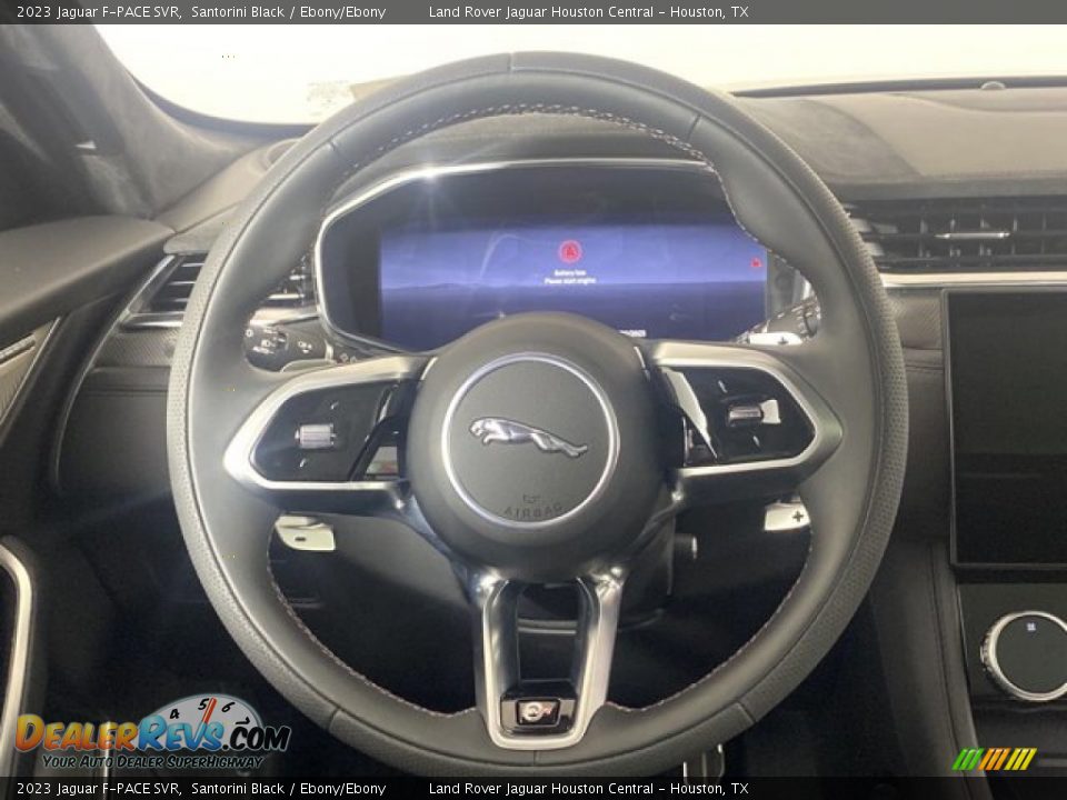 2023 Jaguar F-PACE SVR Steering Wheel Photo #17