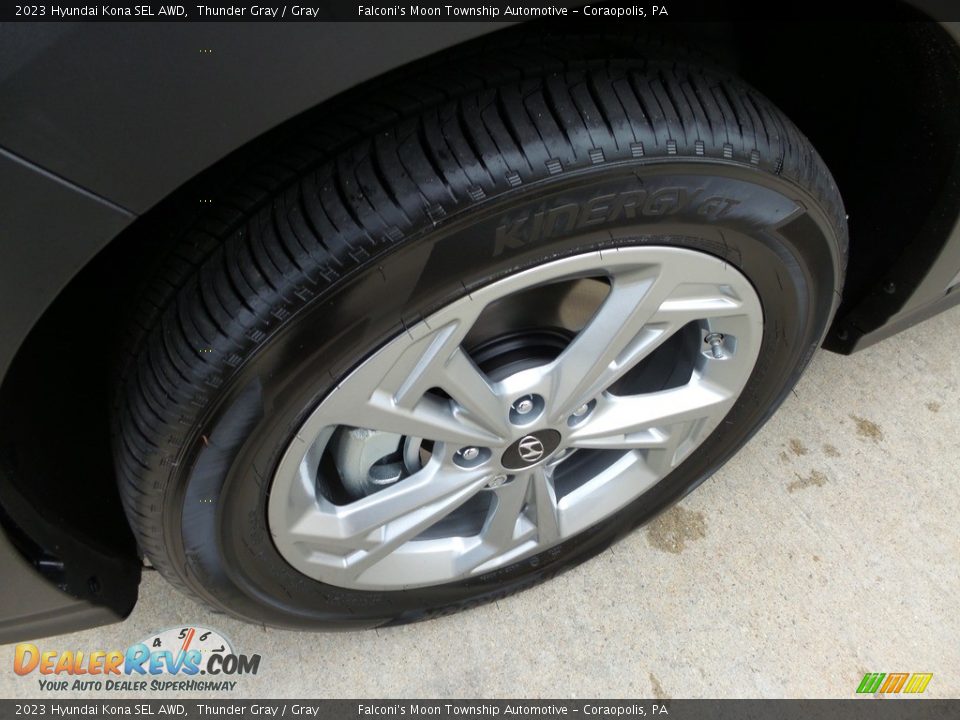 2023 Hyundai Kona SEL AWD Thunder Gray / Gray Photo #10