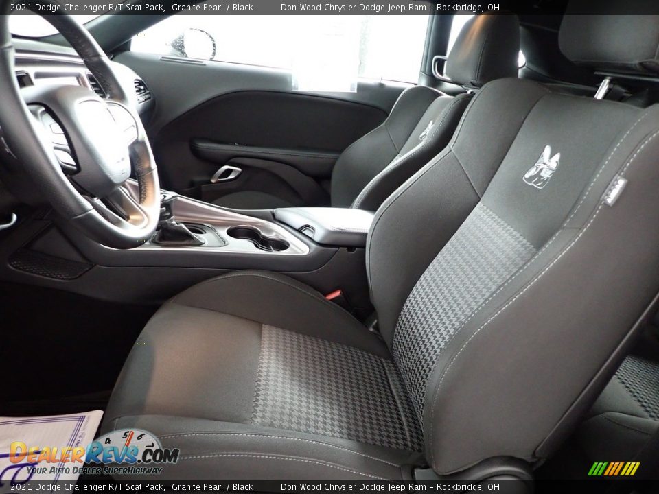 2021 Dodge Challenger R/T Scat Pack Granite Pearl / Black Photo #16