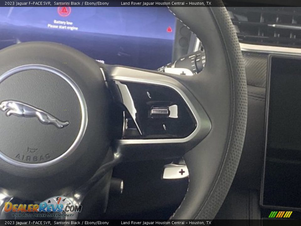 2023 Jaguar F-PACE SVR Steering Wheel Photo #19