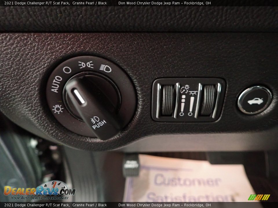 2021 Dodge Challenger R/T Scat Pack Granite Pearl / Black Photo #17