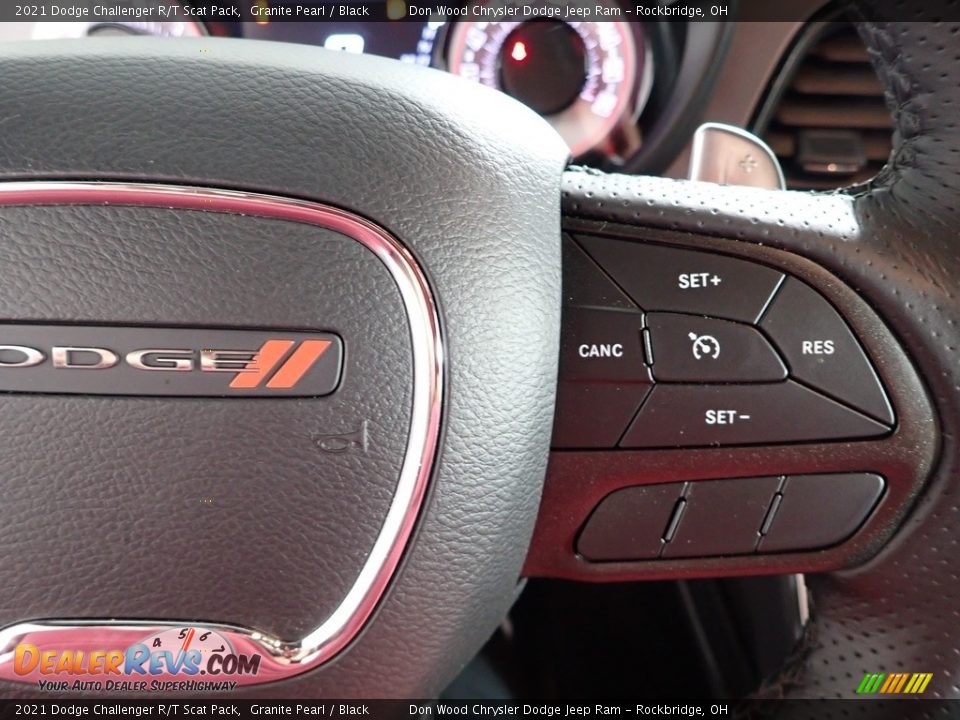 2021 Dodge Challenger R/T Scat Pack Granite Pearl / Black Photo #19