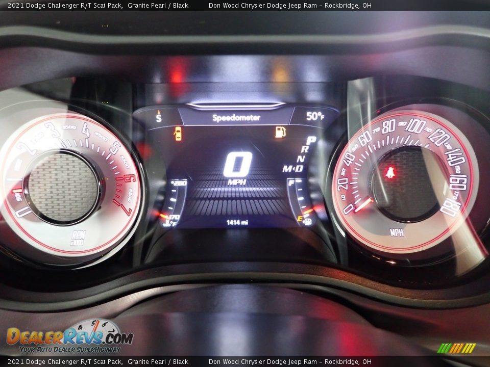 2021 Dodge Challenger R/T Scat Pack Granite Pearl / Black Photo #20