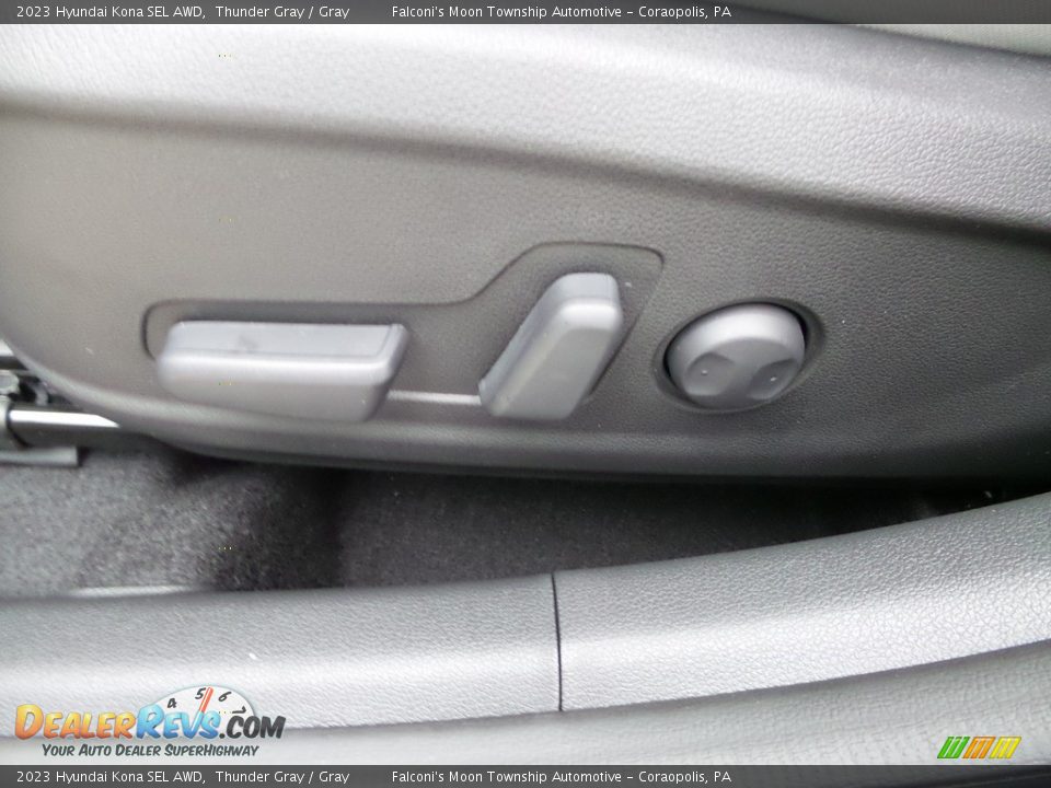 2023 Hyundai Kona SEL AWD Thunder Gray / Gray Photo #15