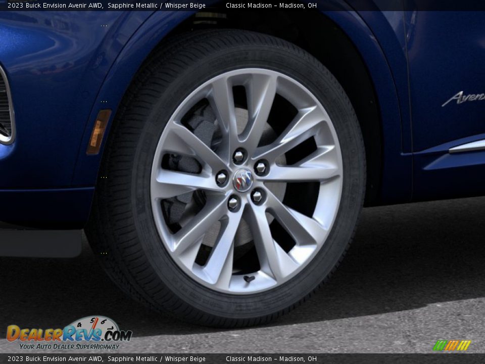 2023 Buick Envision Avenir AWD Sapphire Metallic / Whisper Beige Photo #29