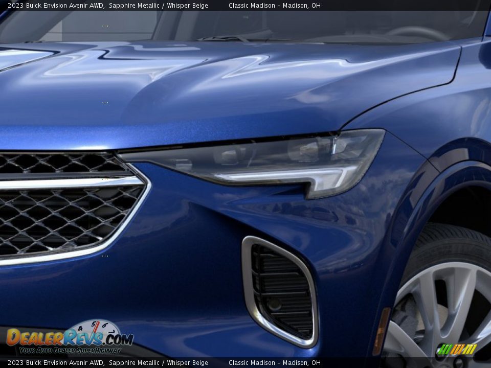 2023 Buick Envision Avenir AWD Sapphire Metallic / Whisper Beige Photo #30