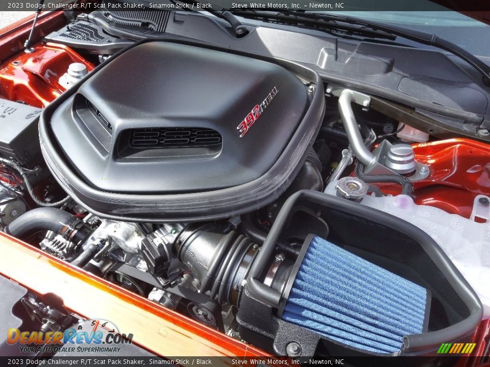 2023 Dodge Challenger R/T Scat Pack Shaker 392 SRT 6.4 Liter HEMI OHV 16-Valve VVT MDS V8 Engine Photo #9