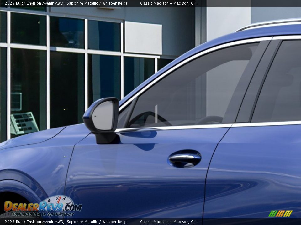 2023 Buick Envision Avenir AWD Sapphire Metallic / Whisper Beige Photo #32