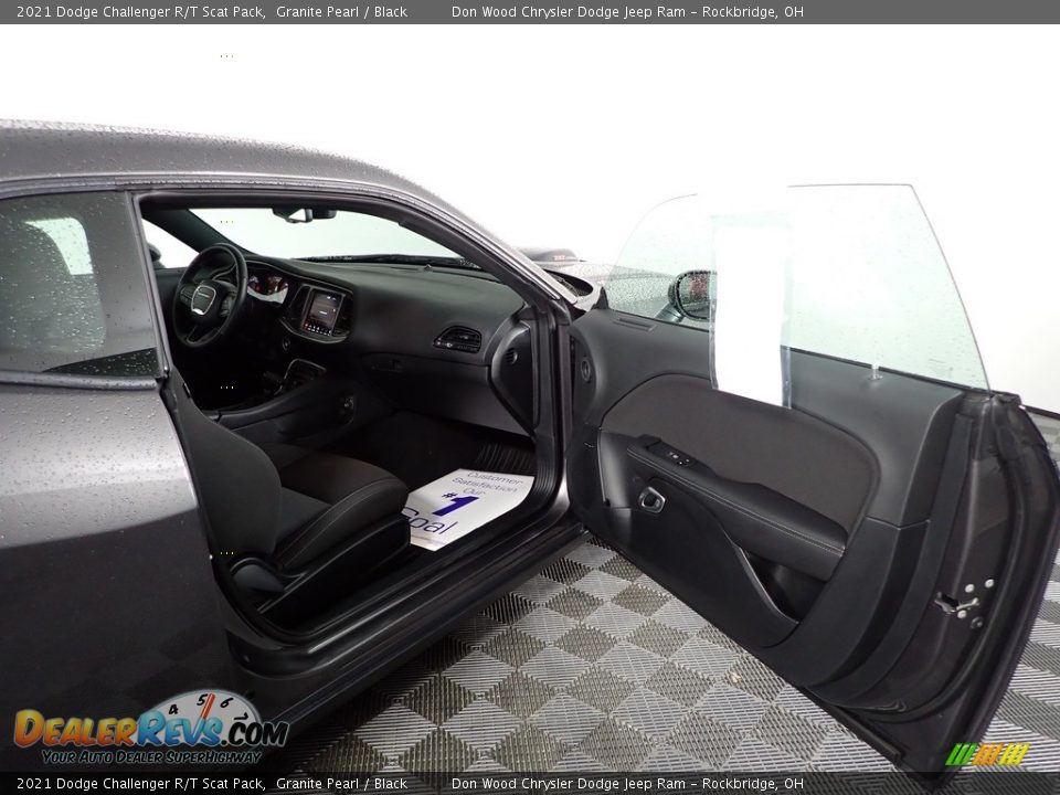 2021 Dodge Challenger R/T Scat Pack Granite Pearl / Black Photo #25
