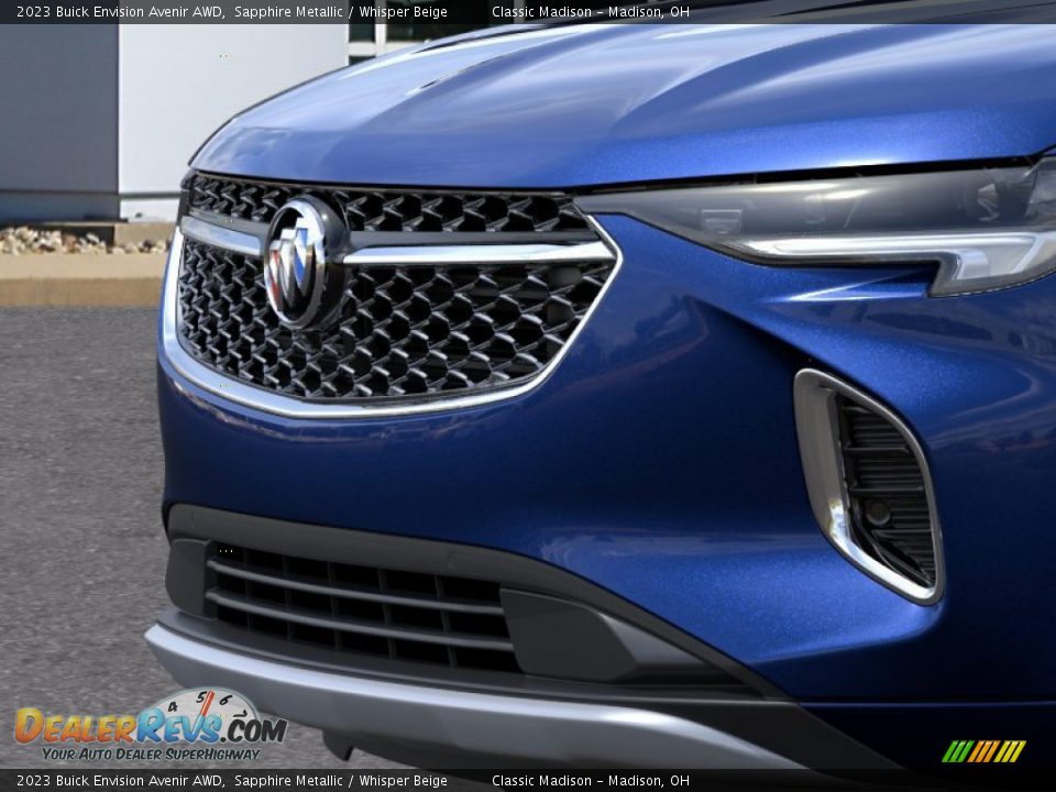 2023 Buick Envision Avenir AWD Sapphire Metallic / Whisper Beige Photo #33