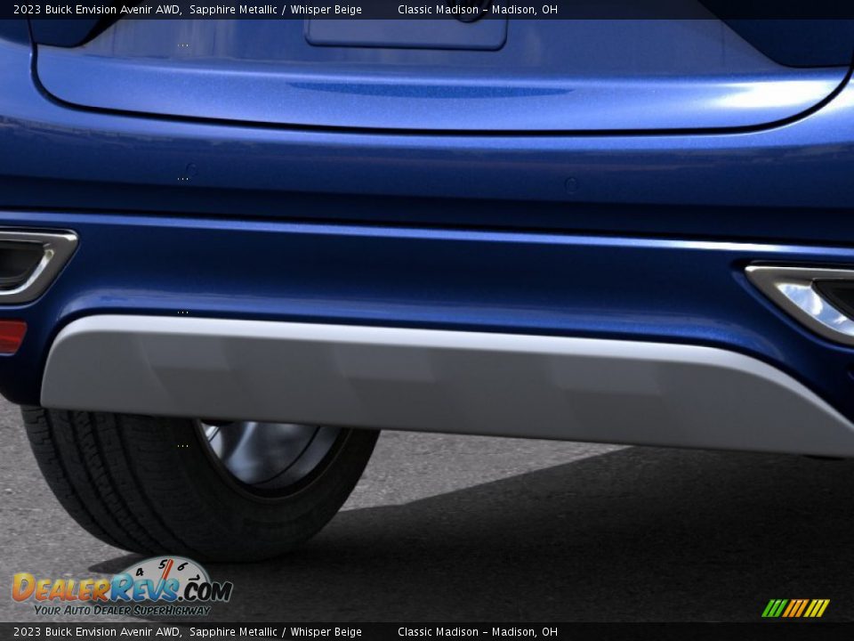 2023 Buick Envision Avenir AWD Sapphire Metallic / Whisper Beige Photo #34