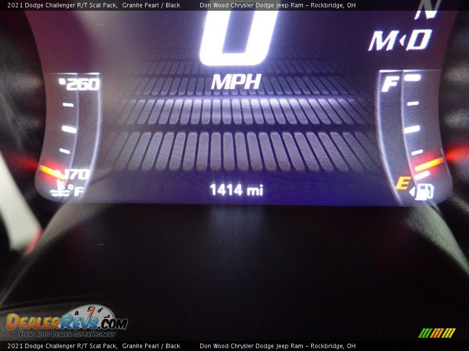 2021 Dodge Challenger R/T Scat Pack Granite Pearl / Black Photo #29