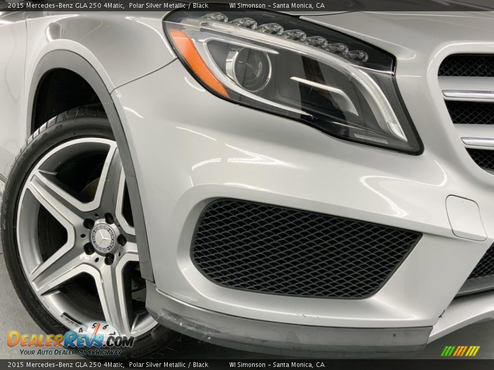 2015 Mercedes-Benz GLA 250 4Matic Polar Silver Metallic / Black Photo #3