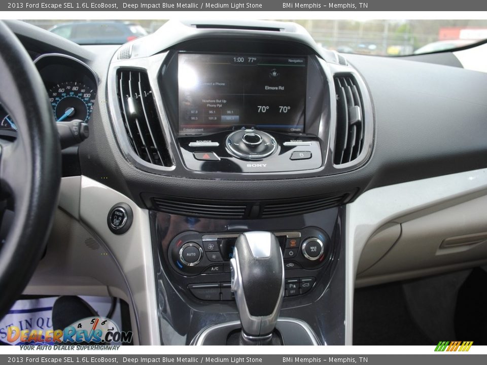 2013 Ford Escape SEL 1.6L EcoBoost Deep Impact Blue Metallic / Medium Light Stone Photo #18