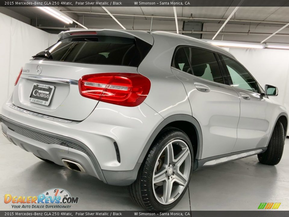 2015 Mercedes-Benz GLA 250 4Matic Polar Silver Metallic / Black Photo #5