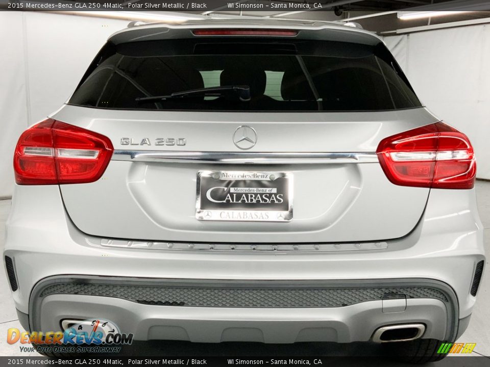 2015 Mercedes-Benz GLA 250 4Matic Polar Silver Metallic / Black Photo #7