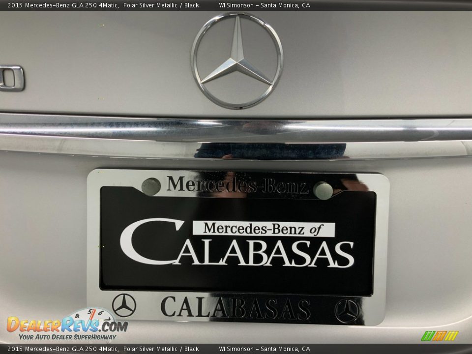 2015 Mercedes-Benz GLA 250 4Matic Polar Silver Metallic / Black Photo #10