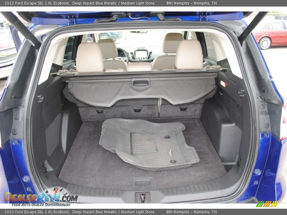 2013 Ford Escape SEL 1.6L EcoBoost Deep Impact Blue Metallic / Medium Light Stone Photo #26