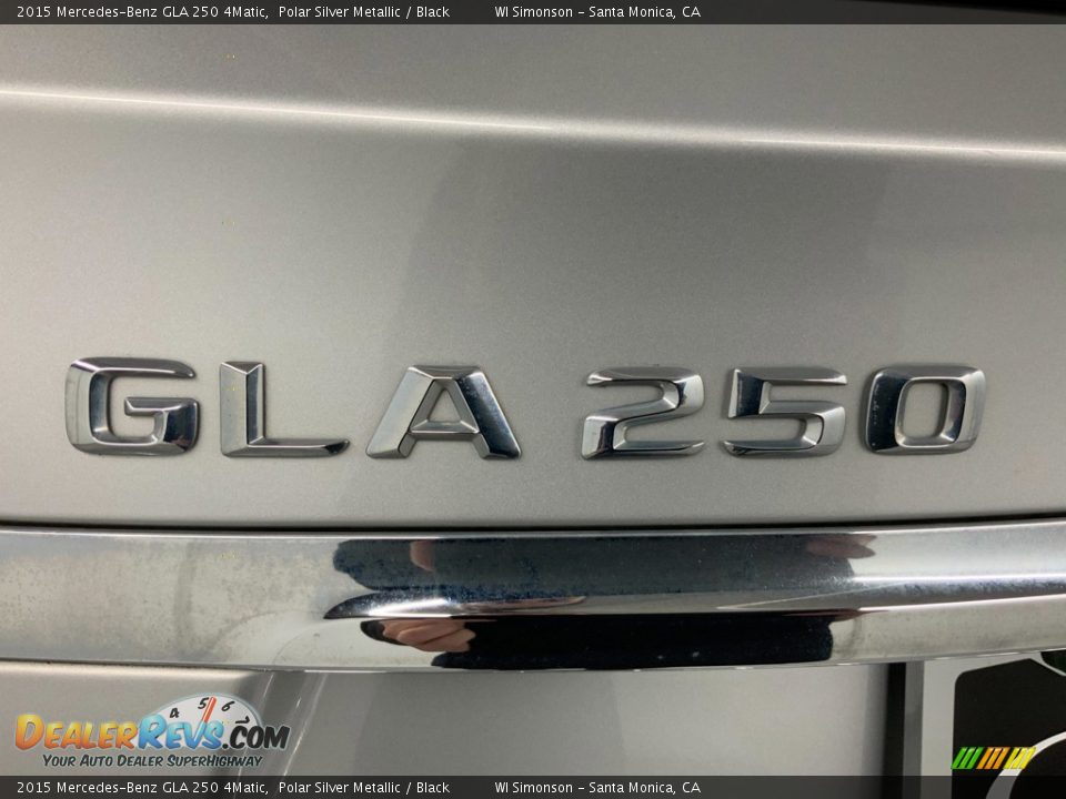 2015 Mercedes-Benz GLA 250 4Matic Polar Silver Metallic / Black Photo #11