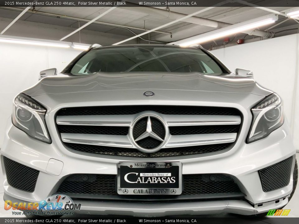 2015 Mercedes-Benz GLA 250 4Matic Polar Silver Metallic / Black Photo #16