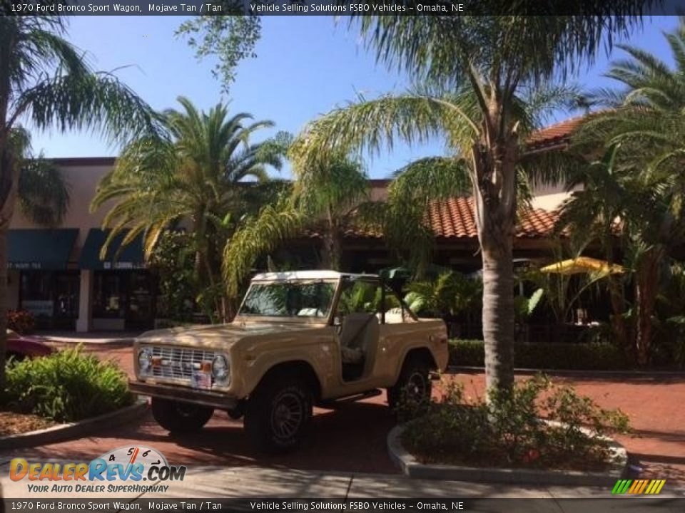 1970 Ford Bronco Sport Wagon Mojave Tan / Tan Photo #1