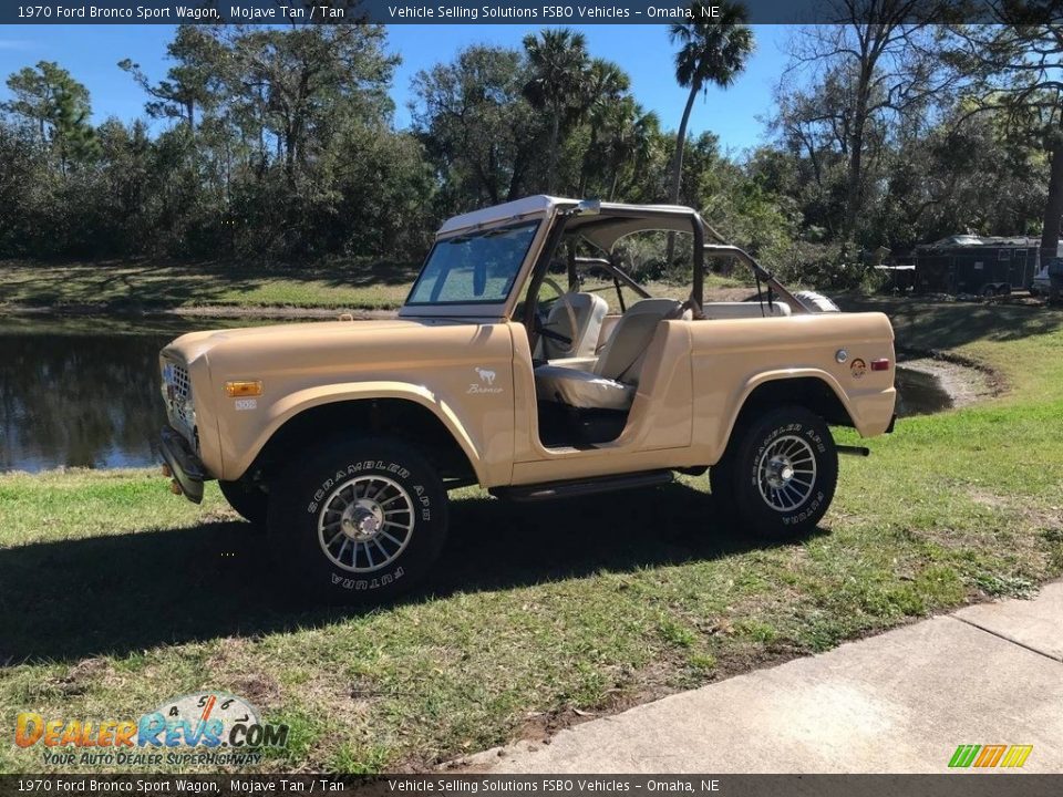 1970 Ford Bronco Sport Wagon Mojave Tan / Tan Photo #2