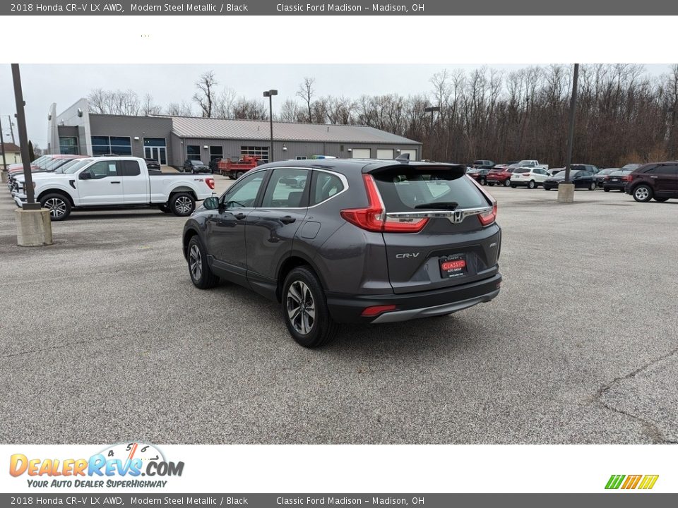 2018 Honda CR-V LX AWD Modern Steel Metallic / Black Photo #3