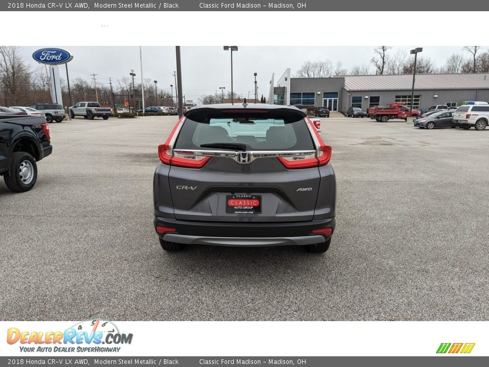 2018 Honda CR-V LX AWD Modern Steel Metallic / Black Photo #4