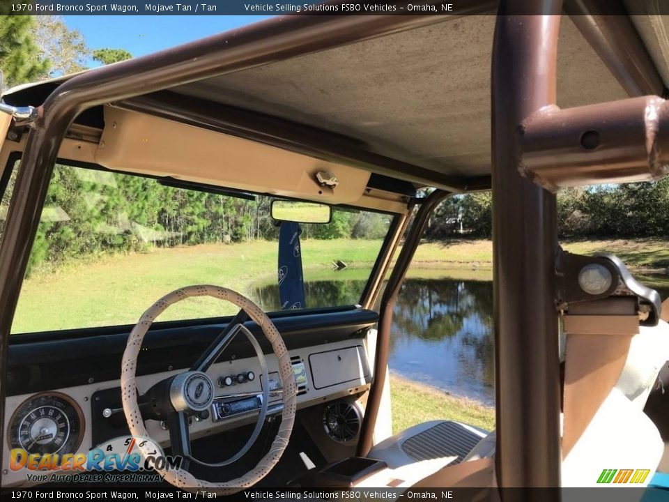 1970 Ford Bronco Sport Wagon Mojave Tan / Tan Photo #4