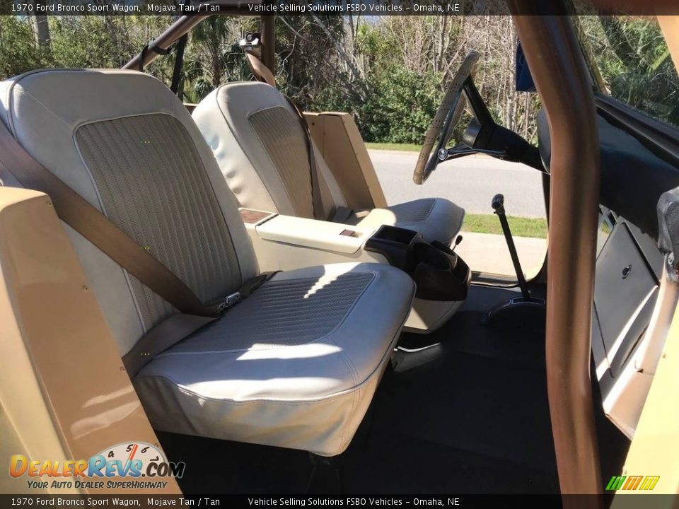 1970 Ford Bronco Sport Wagon Mojave Tan / Tan Photo #5