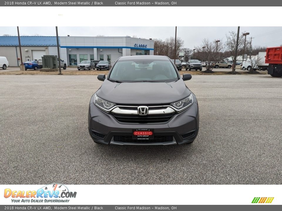 2018 Honda CR-V LX AWD Modern Steel Metallic / Black Photo #8